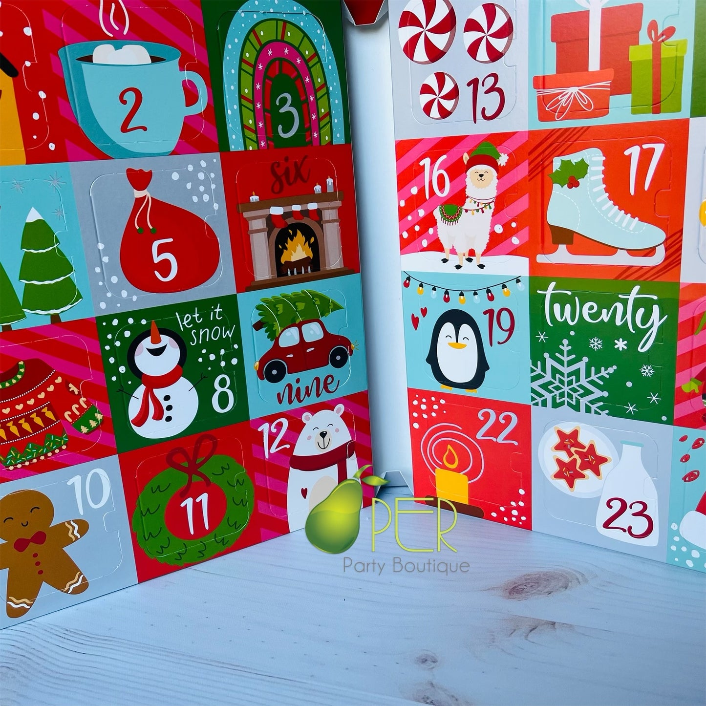 Cookie Advent Calendar 12 or 24 Days (12-24 cookies)
