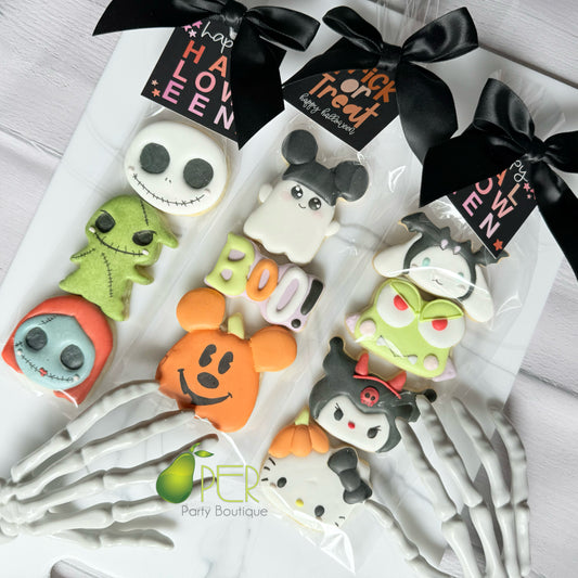Japanese-Inspired Halloween Mini Cookie Bags | Halloween Pre-Order**