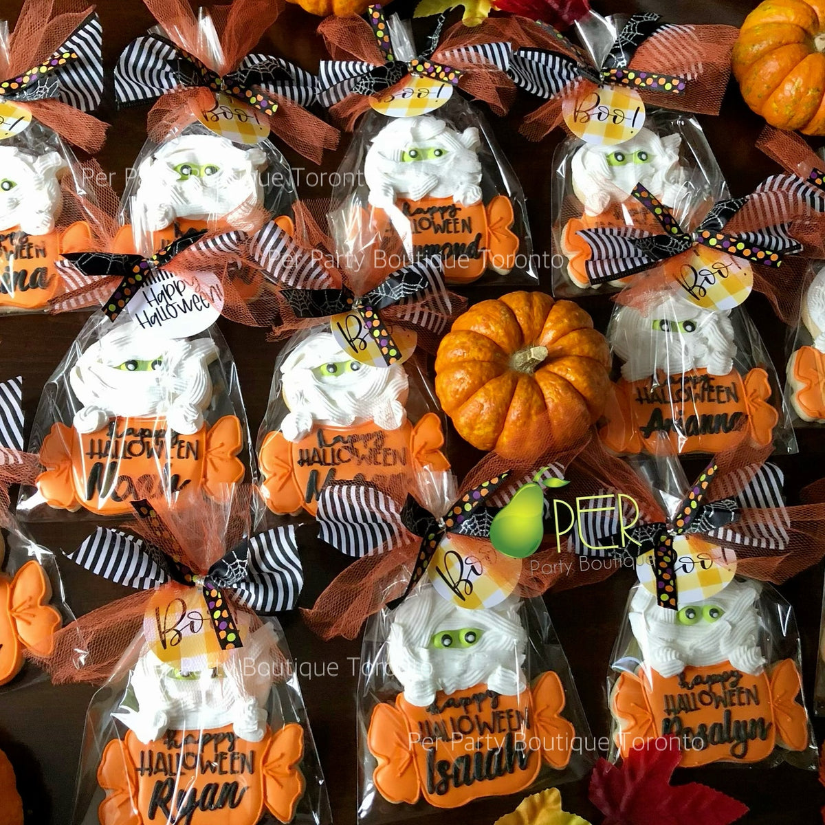 Personalized Mummy Halloween Cookie |Halloween Preorder**