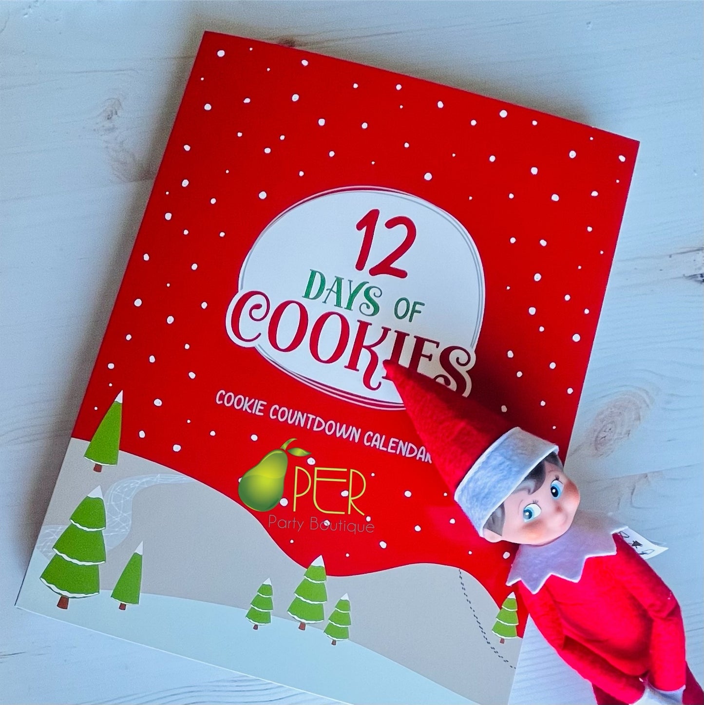 Cookie Advent Calendar 12 or 24 Days (12-24 cookies)
