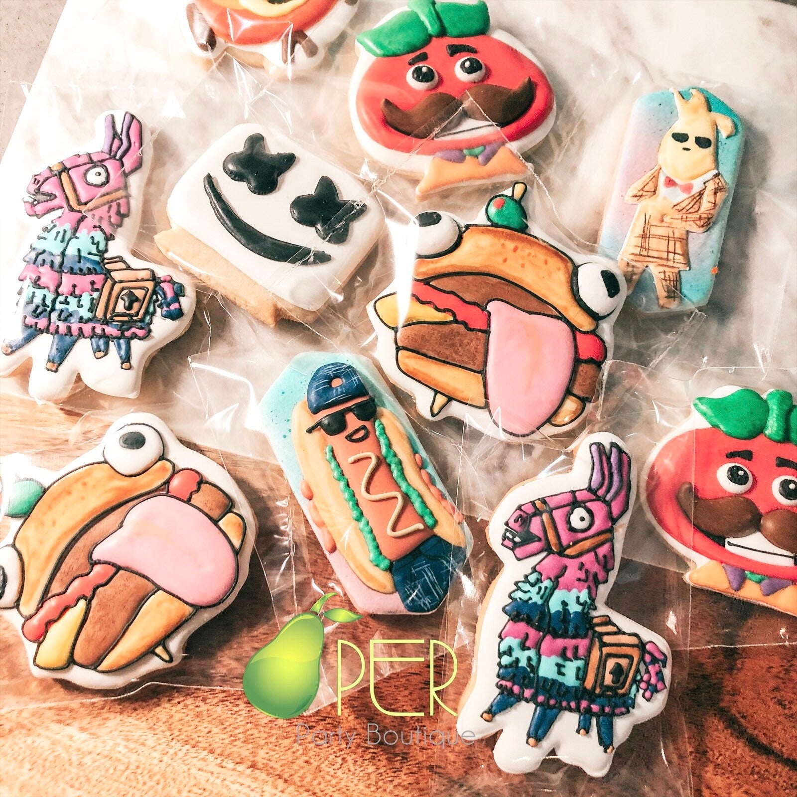 Fortnite Character Cookies