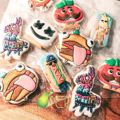 Fortnite Character Cookies
