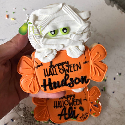 Personalized Mummy Halloween Cookie |Halloween Preorder**