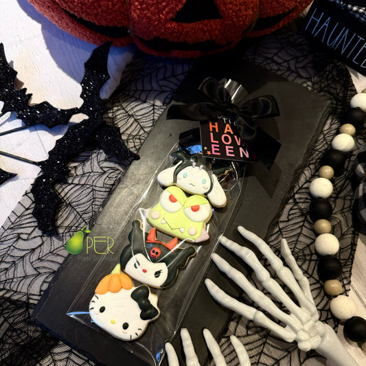 Japanese-Inspired Halloween Mini Cookie Bags | Halloween Pre-Order**