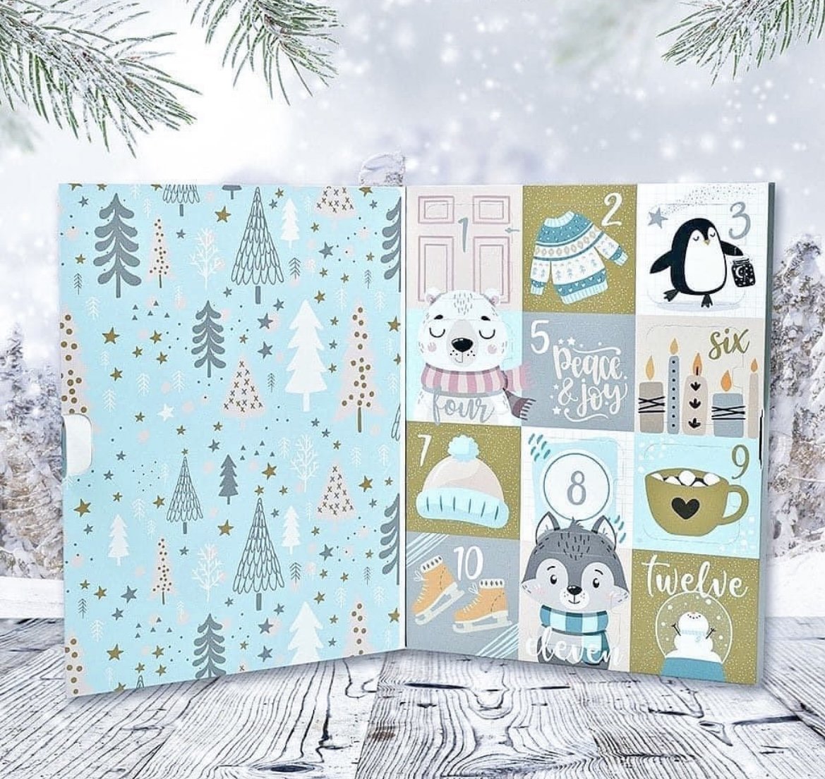 Cookie Advent Calendar 12 or 24 Days (12-24 cookies)