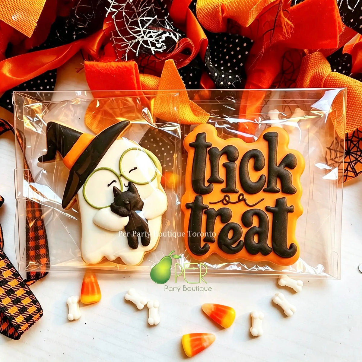 Ghost Trick or Treat Halloween Cookie Gift Box | Halloween Pre-Order