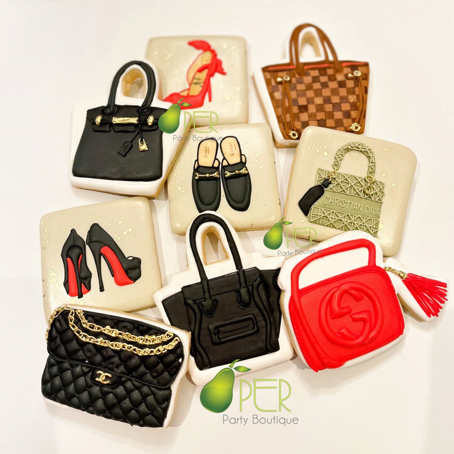 Designer Fashion Haute Couture Cookies | 1 Dozen
