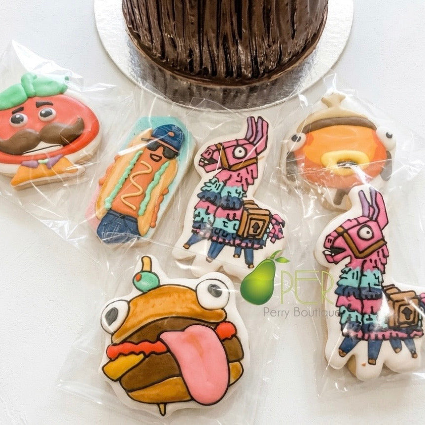 cookie party favours Fornite characters