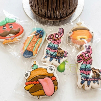 cookie party favours Fornite characters