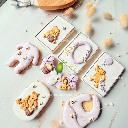 Royal Icing Decoration Hunny Bear | Set of 19